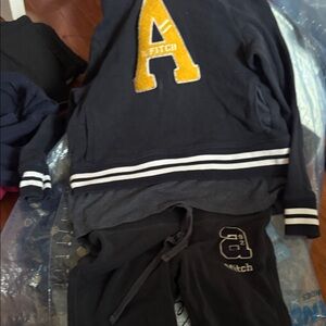 Abercrombie & Fitch Kids Navy Joggers